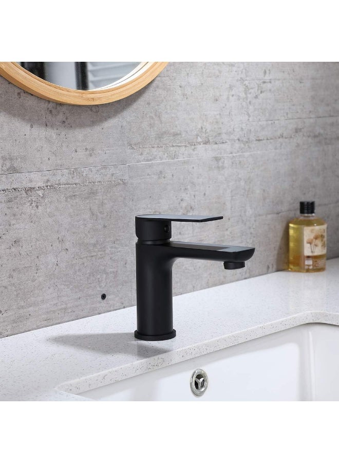 YD Modern Single Handle Bathroom Sink Faucet – Solid Brass Basin Mixer Tap with Smooth Water Flow, Durable Cartridge, Easy Installation, Contemporary Design for Wash Basin Vanity - Image 5